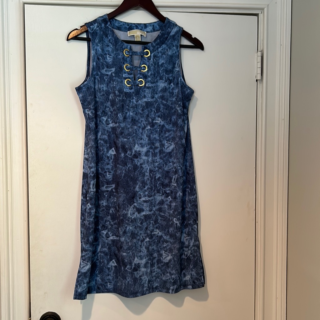 Michael Kors Blue Dress Size Small